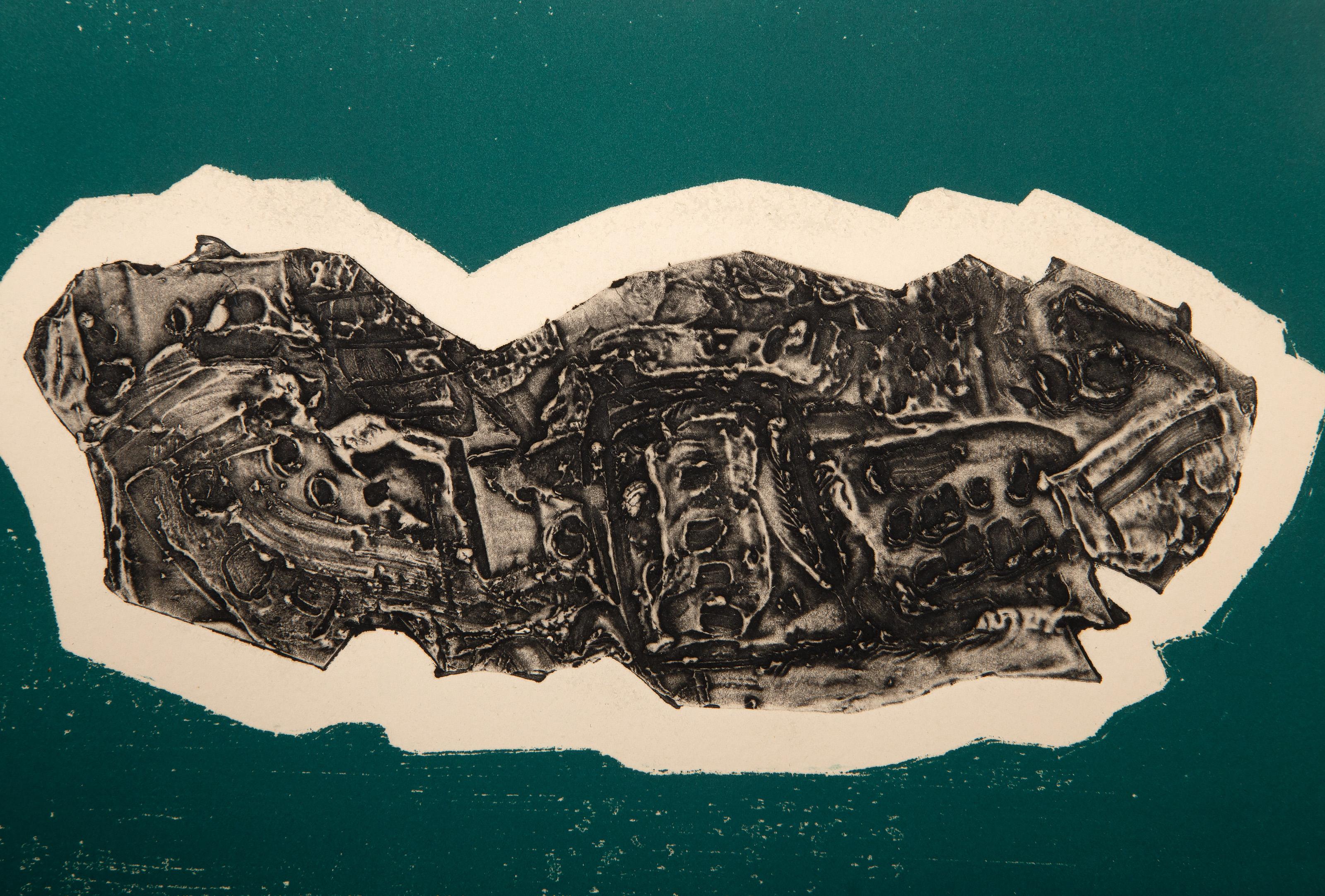 Primitive Lineage, Modern Etching and Aquatint by Akio Wakasa Miyakawa For Sale 1
