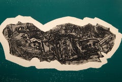 Lignaggio primitivo, acquaforte e acquatinta moderna di Akio Wakasa Miyakawa