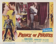 "El príncipe de los piratas", tarjeta de vestíbulo, EE.UU. 1953
