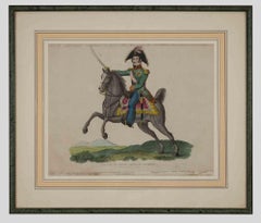 Le prince de Sweeden - Lithographie originale - 1816