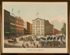 Printing House Square New York, 1864