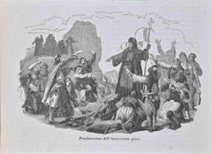 Proclamazione dell'Insurrezione Greca - Stampa xilografica - 1862
