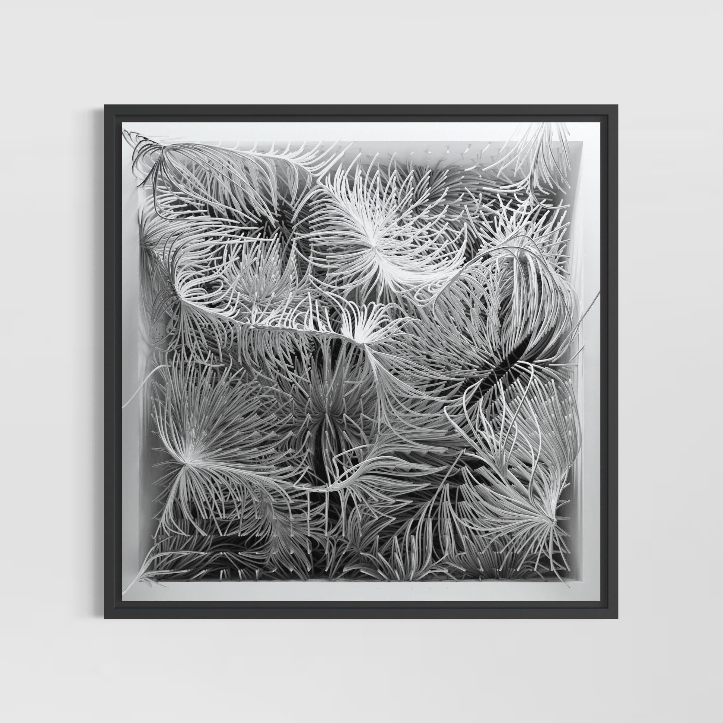 Quantum Memories: Noise A, B, C, 2020, (Set of 3), by Refik Anadol, Digital Art - Print by Unknown