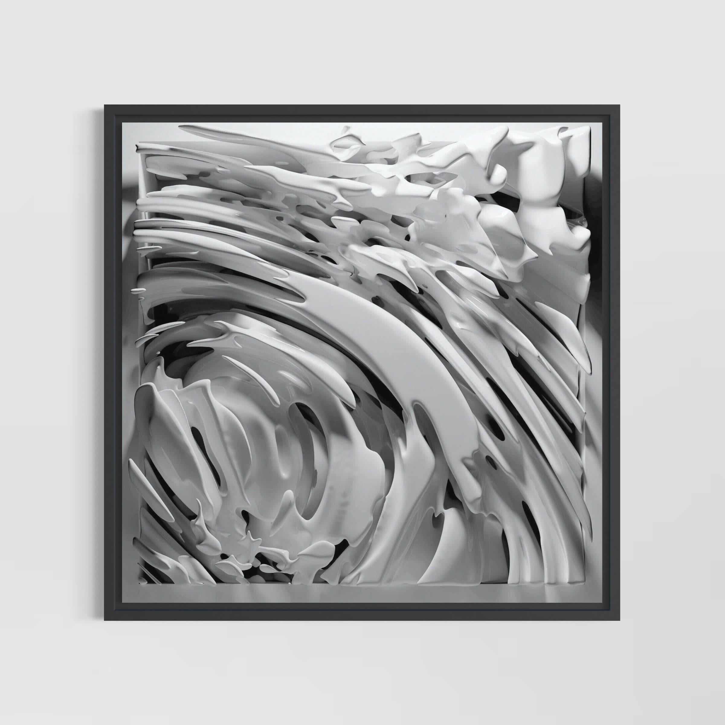 Quantum Memories: Noise A, B, C, 2020, (Set of 3), by Refik Anadol, Digital Art For Sale 5