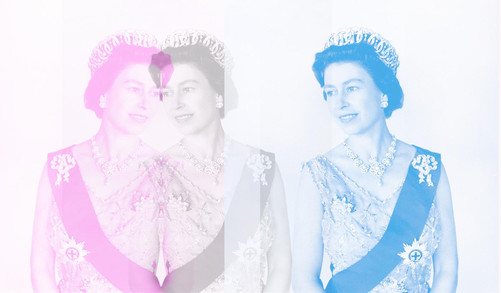 queen elizabeth pop art