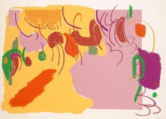 Quiet Rooms, Abstract Expressionist Screenprint by Unknown Artist