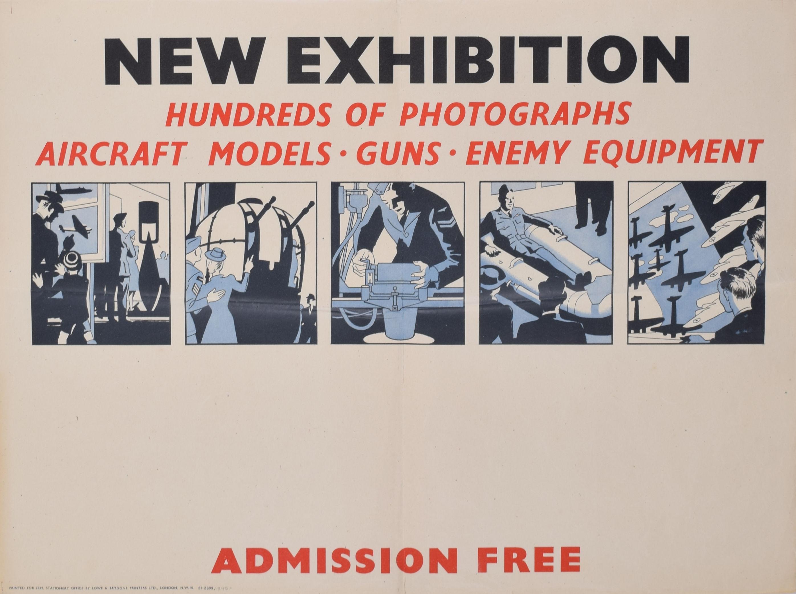 RAF in Action WW2 Original-Vintage-Poster im Angebot 1