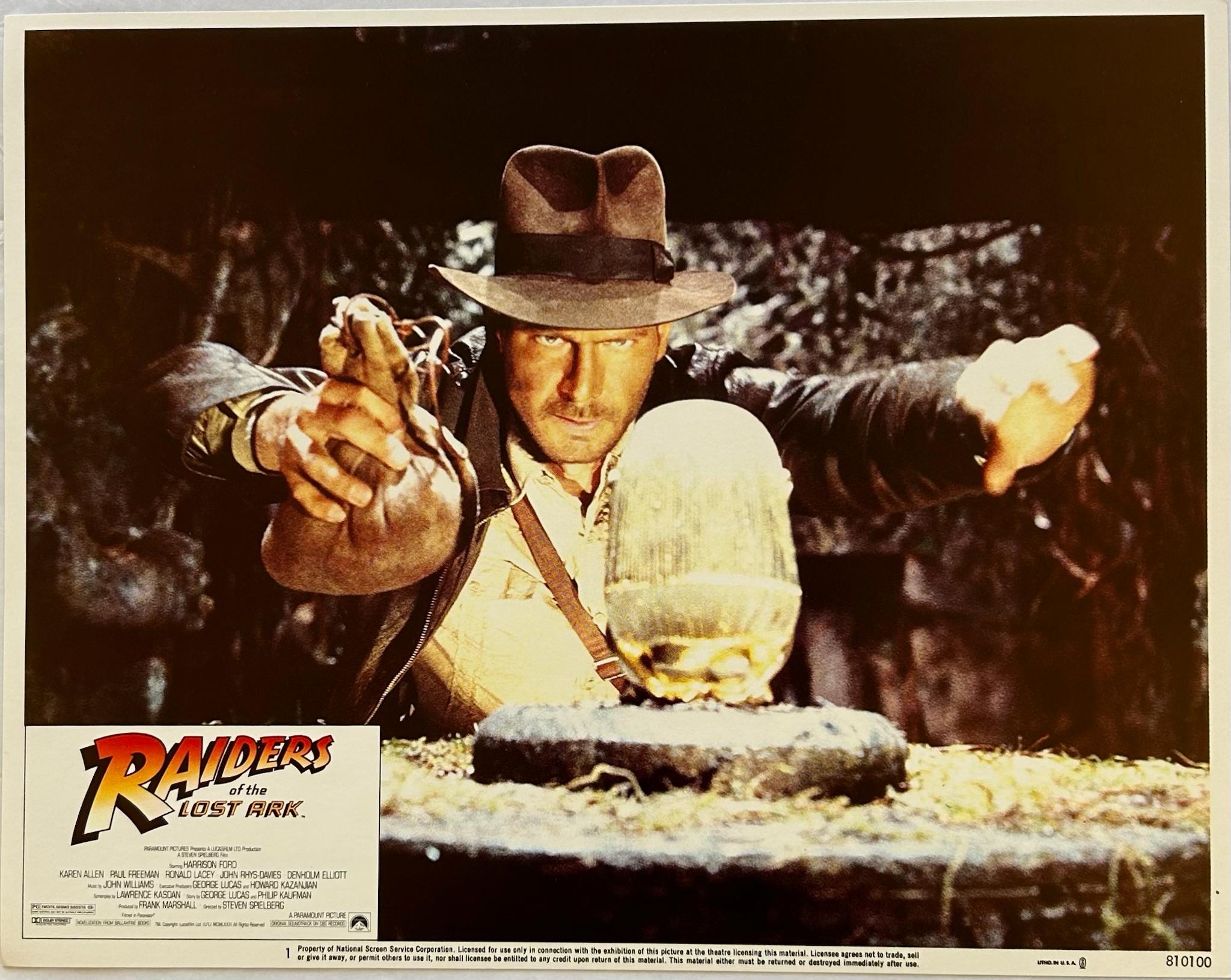 En Busca del Arca Perdida - Lobby Card original de 1981 nº 1