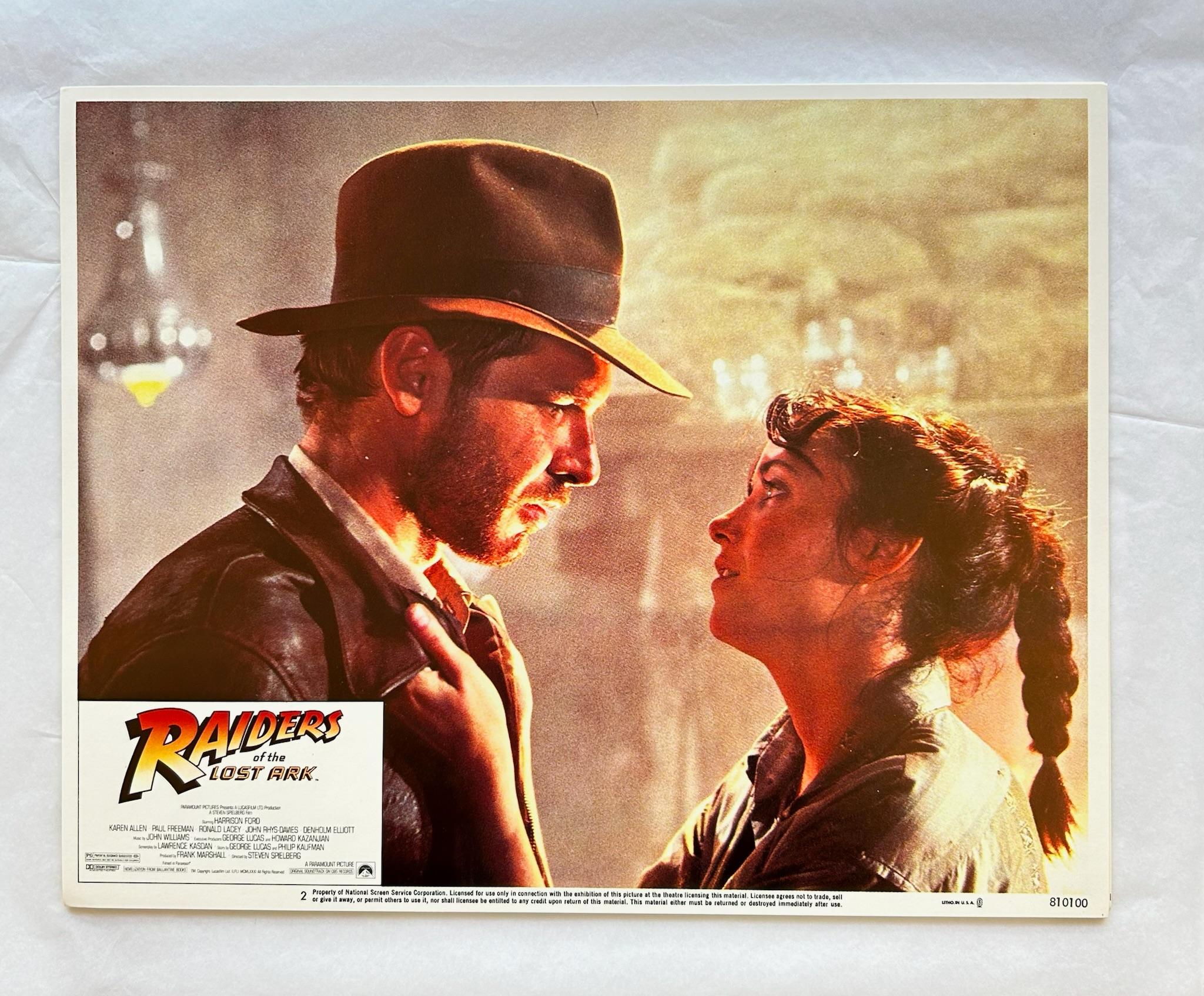 Raiders Of The Lost Ark - Original 1981 Lobby Card #2 - Print by Unknown