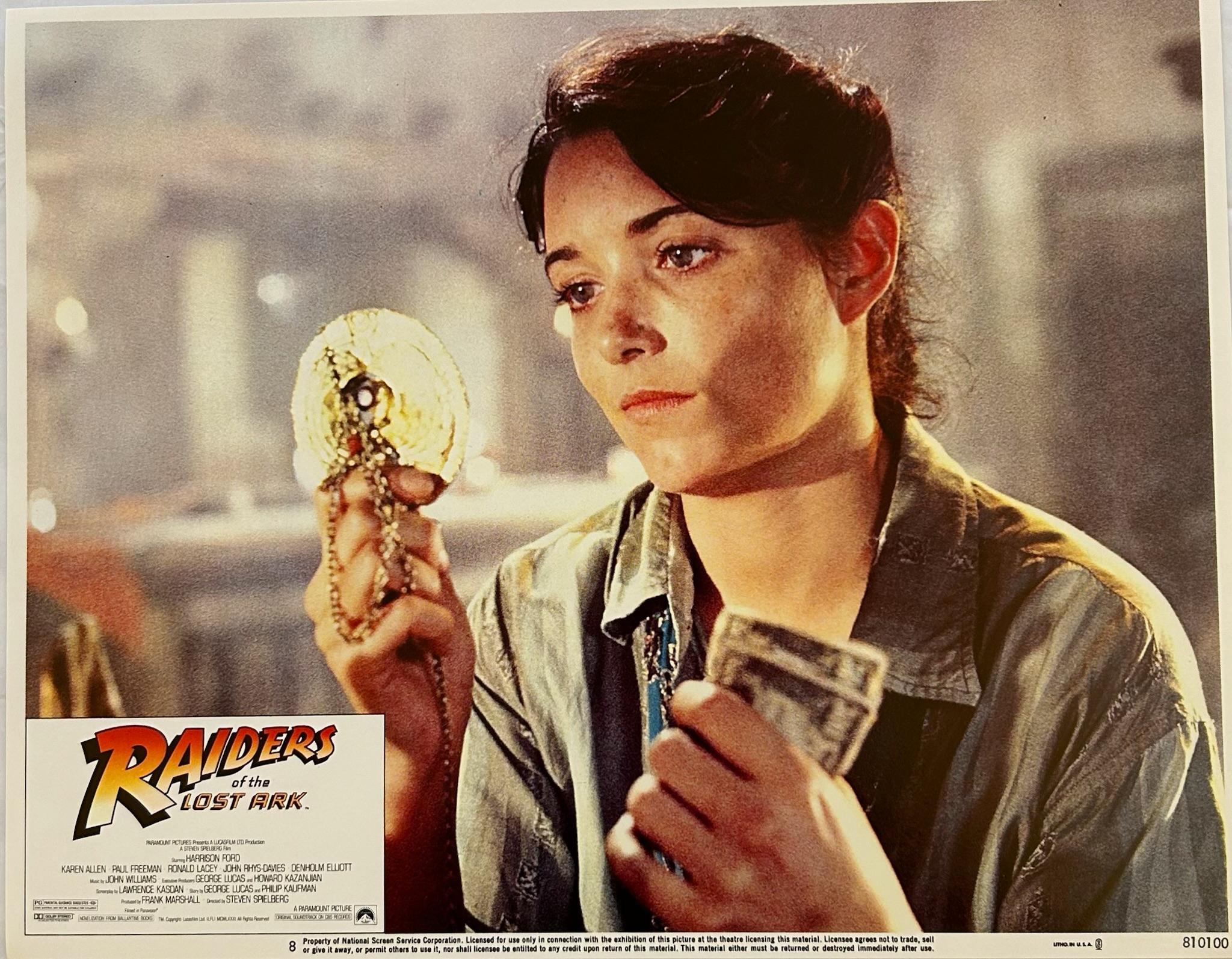 En busca del arca perdida - Lobby Card original de 1981 nº 8