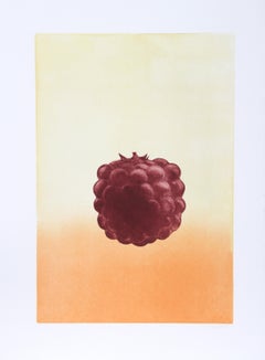 Frambuesa, aguafuerte surrealista de Hank Laventhol