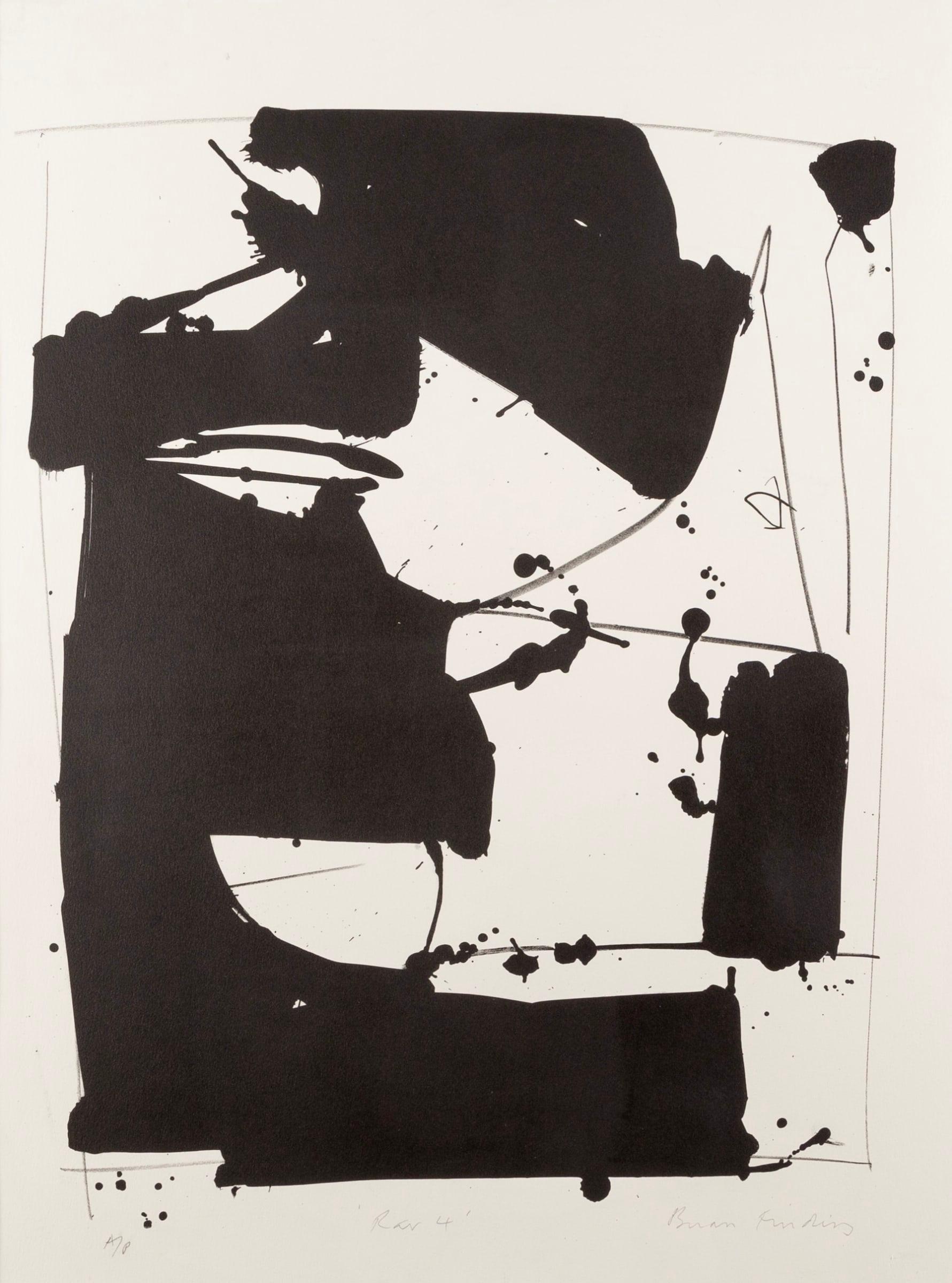 Rav 4 by Brian Fielding, 1982 circa

Additional information:
Medium: lithograph
76.5 x 58 cm
30 1/8 x 22 7/8 in
signed, titled and inscribed AP in pencil

Brian Fielding was a member of the young generation of post-war British painters who took