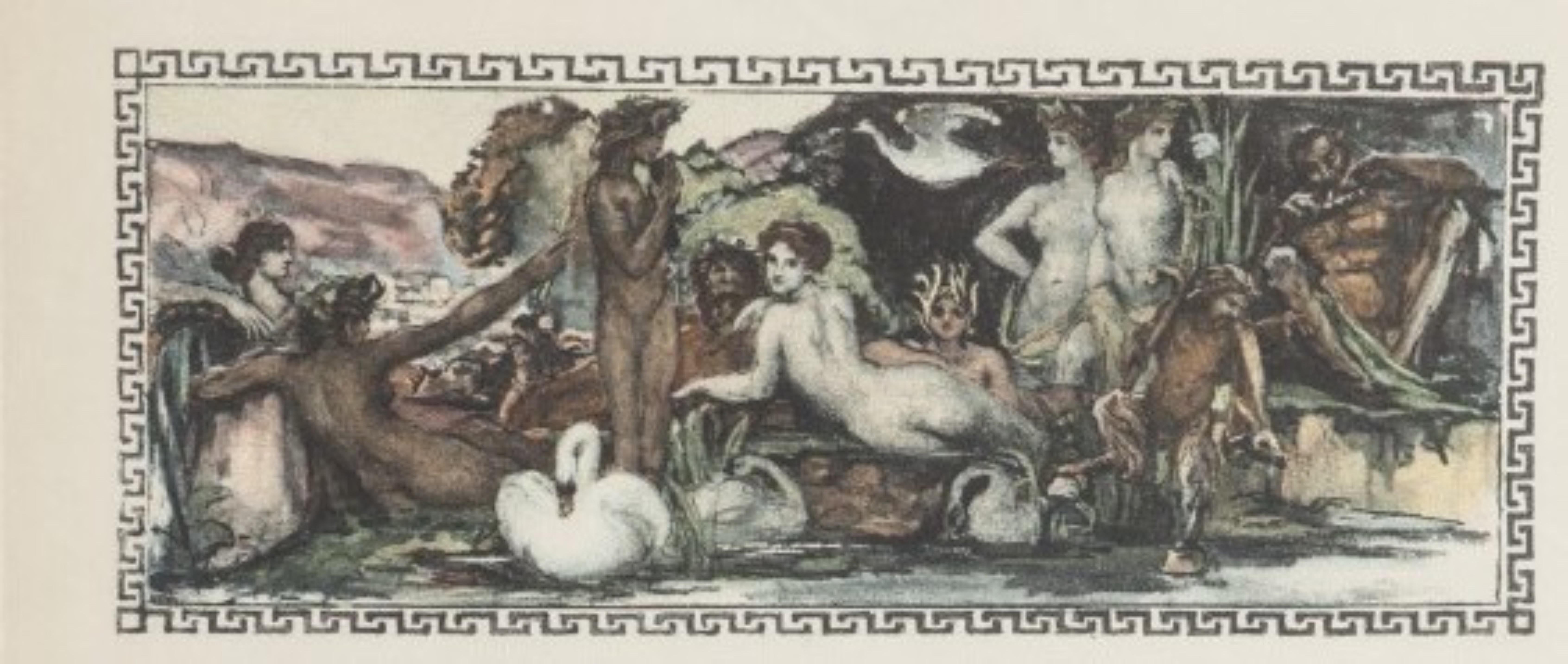 Unknown Nude Print – Original-Lithographie „Rekonstruktion“ – 20. Jahrhundert