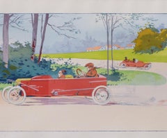 Red Racing Car.