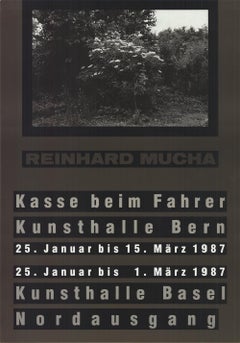 Vintage Reinhard Mucha 'Kasse beim Fahrer' 1987- Offset Lithograph