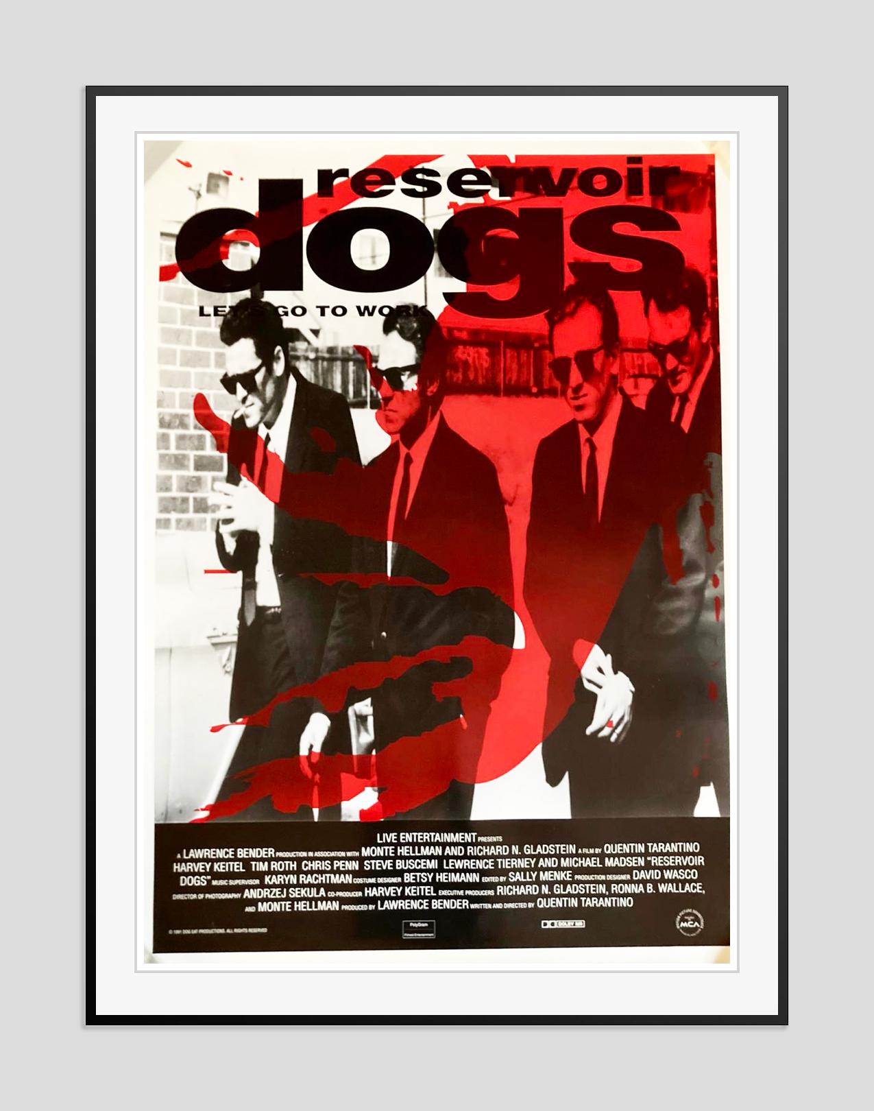 Affiche originale du film Reservoir Dogs de Quentin Tarantino, 1992  - Print de Unknown