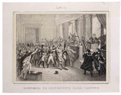 Return of Napoleon from Egypt - Lithograph - 19th Century