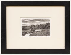 Reynolds Stone (1909-1979) - Fine 20th Century Wood Engraving, The River Ebble