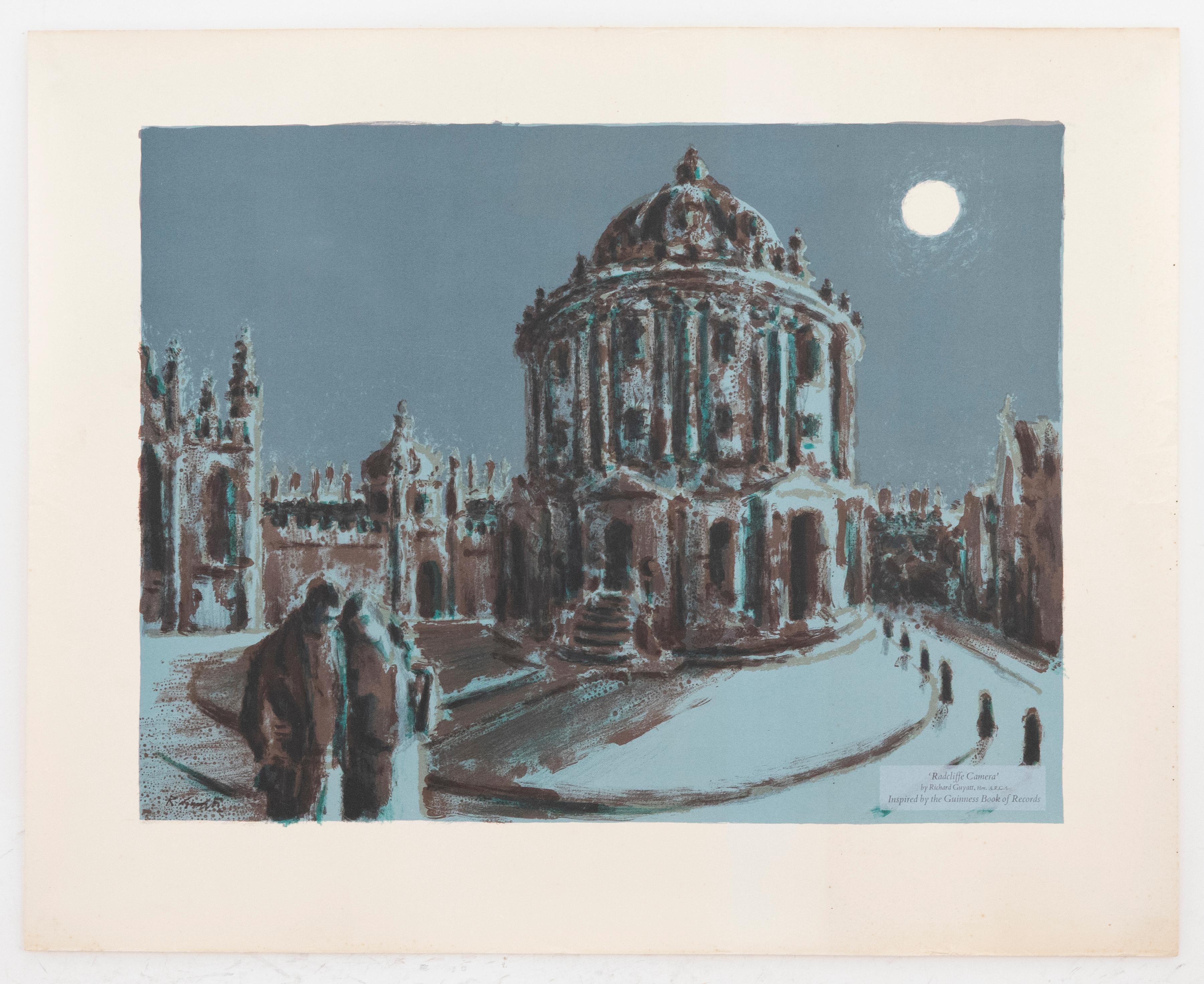 Richard Guyatt ARCA (1914-2007) - 1962 Lithograph Poster, Radcliffe Camera - Print by Unknown