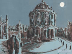 A Richard Richard (1914-2007) - Affiche lithographique de 1962, Radcliffe Camera