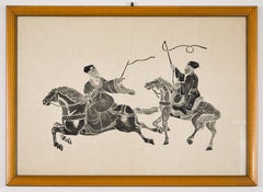 Riders – Holzschnitt des frühen 20. Jahrhunderts