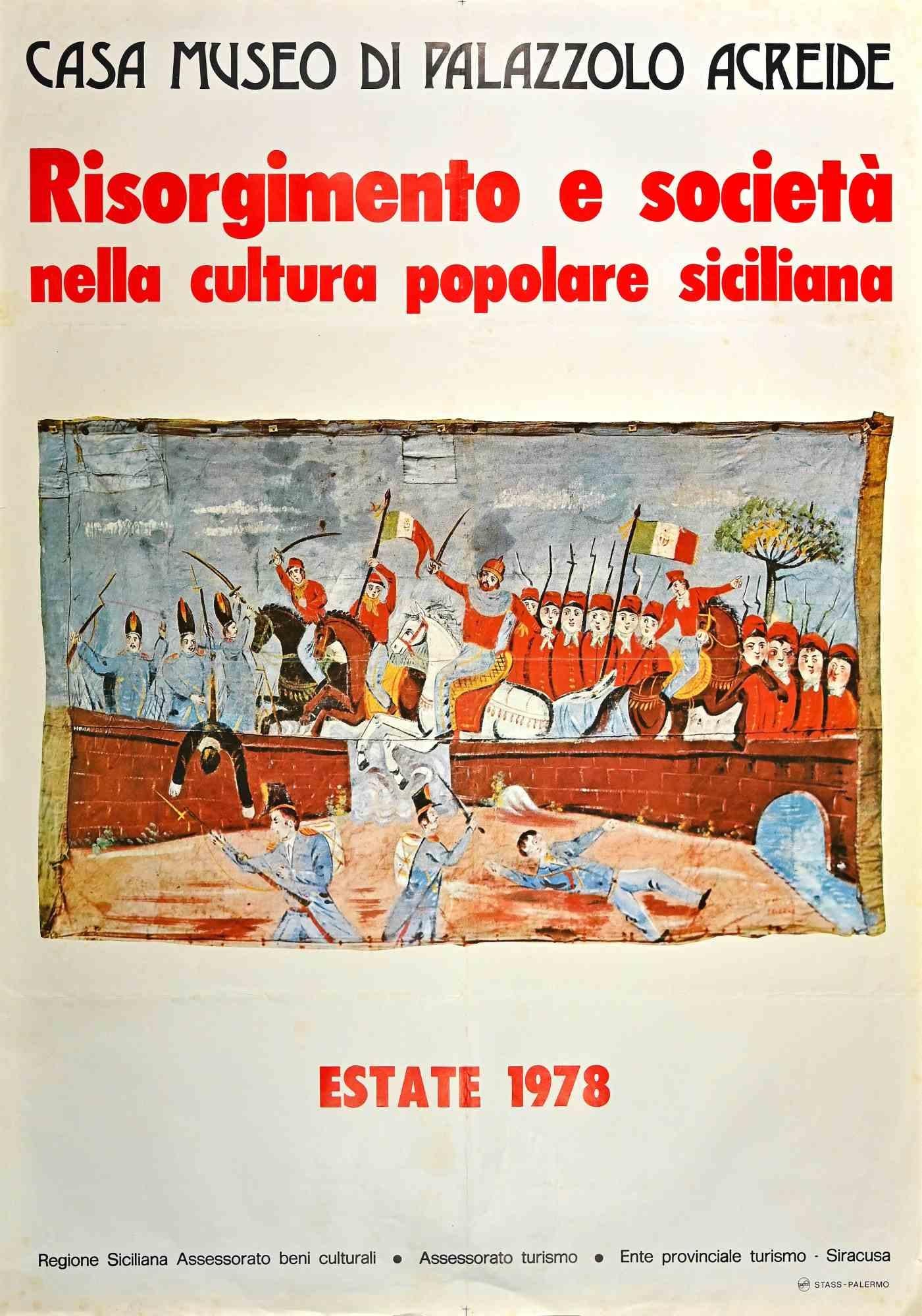 Unknown Figurative Print - Risorgimento and Society - Offset Print - 1978