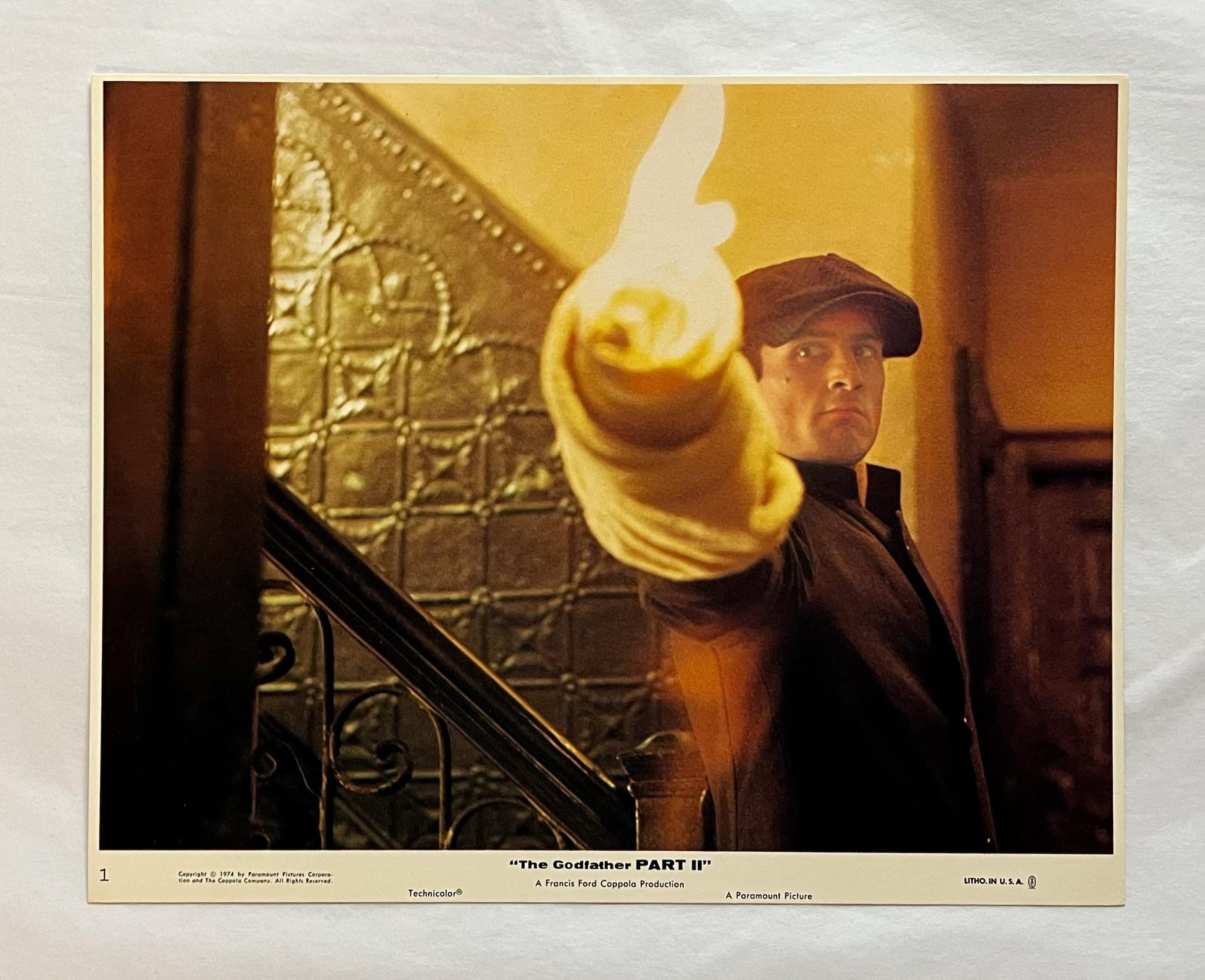 Robert De Niro in The Godfather Part II - Original 1974 Lobby Card #1 - Print by Unknown