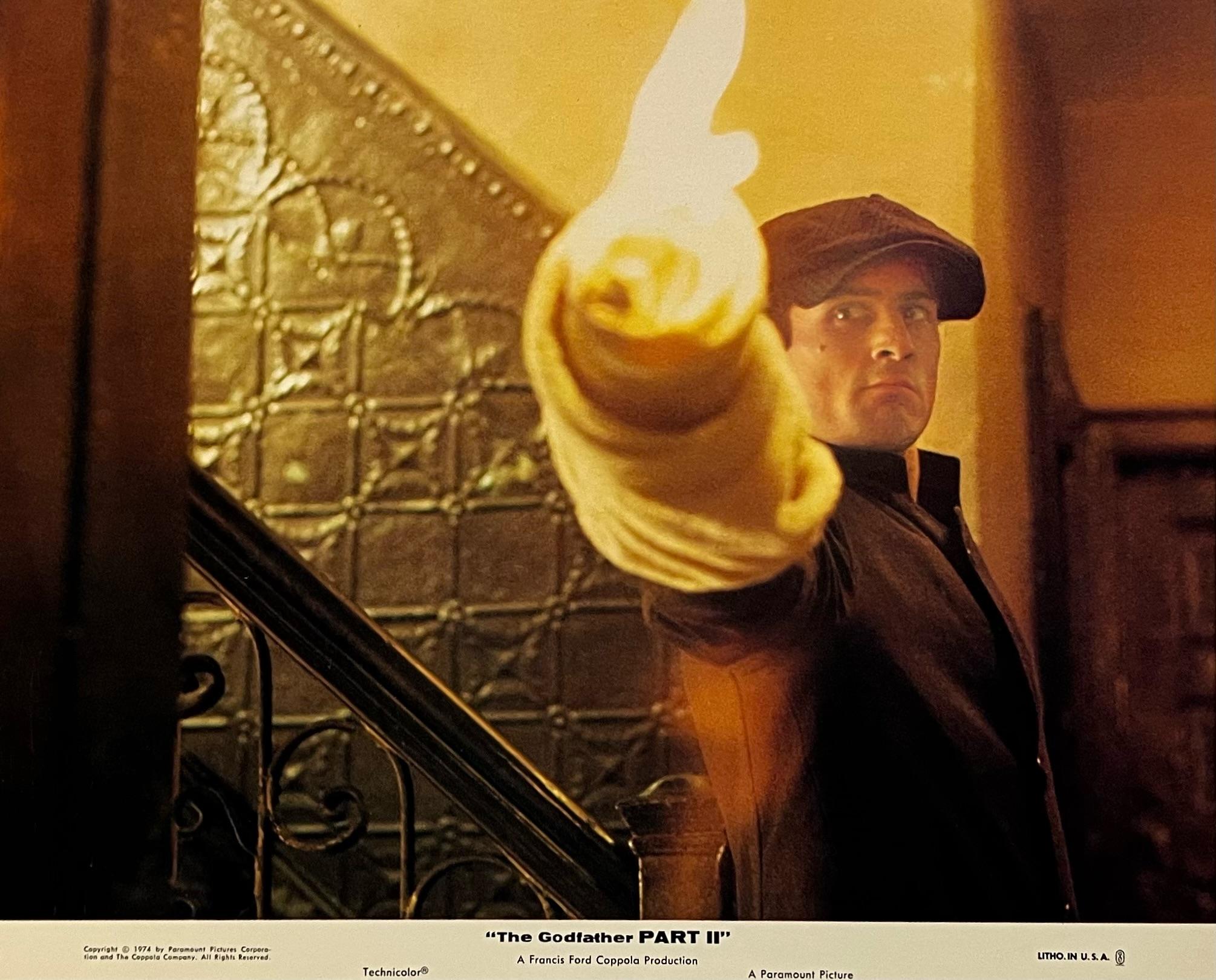 Unknown Figurative Print - Robert De Niro in The Godfather Part II - Original 1974 Lobby Card #1