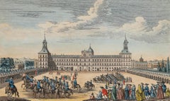 Robert Sayer (1725-1794) - 18th Century Engraving, A View of the Royal Palace