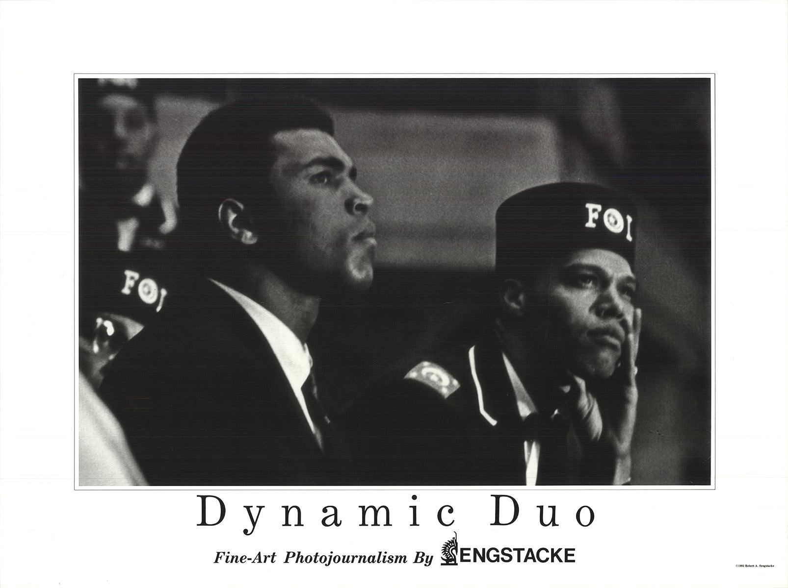 Robert Sengstacke 'Duo dinamico' 1992- Litografia offset - Print di Unknown