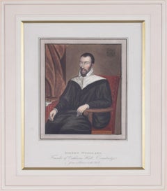 Robert Woodlark, St Catharine's College, Cambridge founder engravings