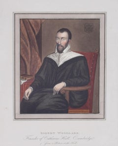 Robert Woodlark, St Catharine's College, Cambridge founder engravings