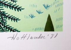 Rocky Mountain Ballons, Volkskunst-Raumteiler von Jack Hofflander