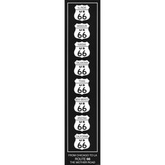 Rod Kennedy 'Ruta 66 (Blanco y Negro)' 1995- Póster