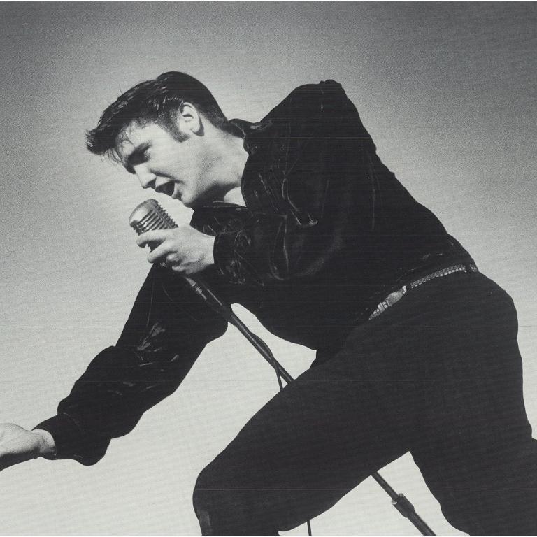 Roger Marshutz 'Elvis Presley' 1985- Litografia offset 1