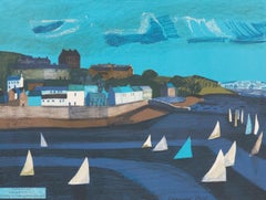 Vintage Rosamund Steed ARCA - 1962 Lithograph Poster, Sailing at Cork