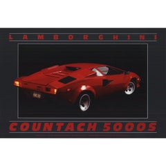 Roy Query 'Lamborghini Countach 5000S' 1984- Offset Lithograph