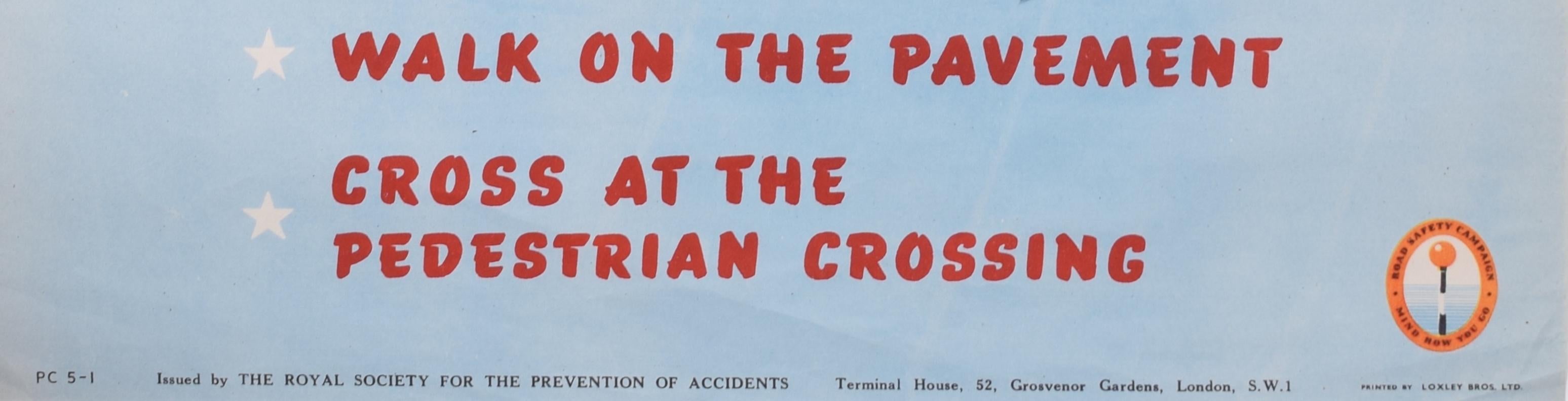 Royal Society for the Prevention of Accidents In the Country In the Town poster For Sale 2