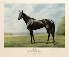 Ruffian, litografia impressionista americana di Anthony M. I.