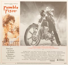 « Rumble Fish » (1983) – Affiche de cinéma vintage originale, non encadrée