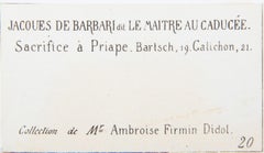 Sacrifice a Priape, Heliogravure by Jacopo de' Barbari