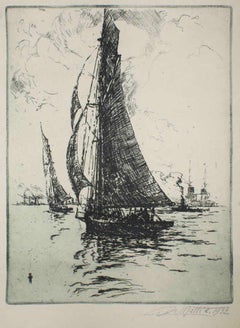 Sailing Boat - Etching - 1932