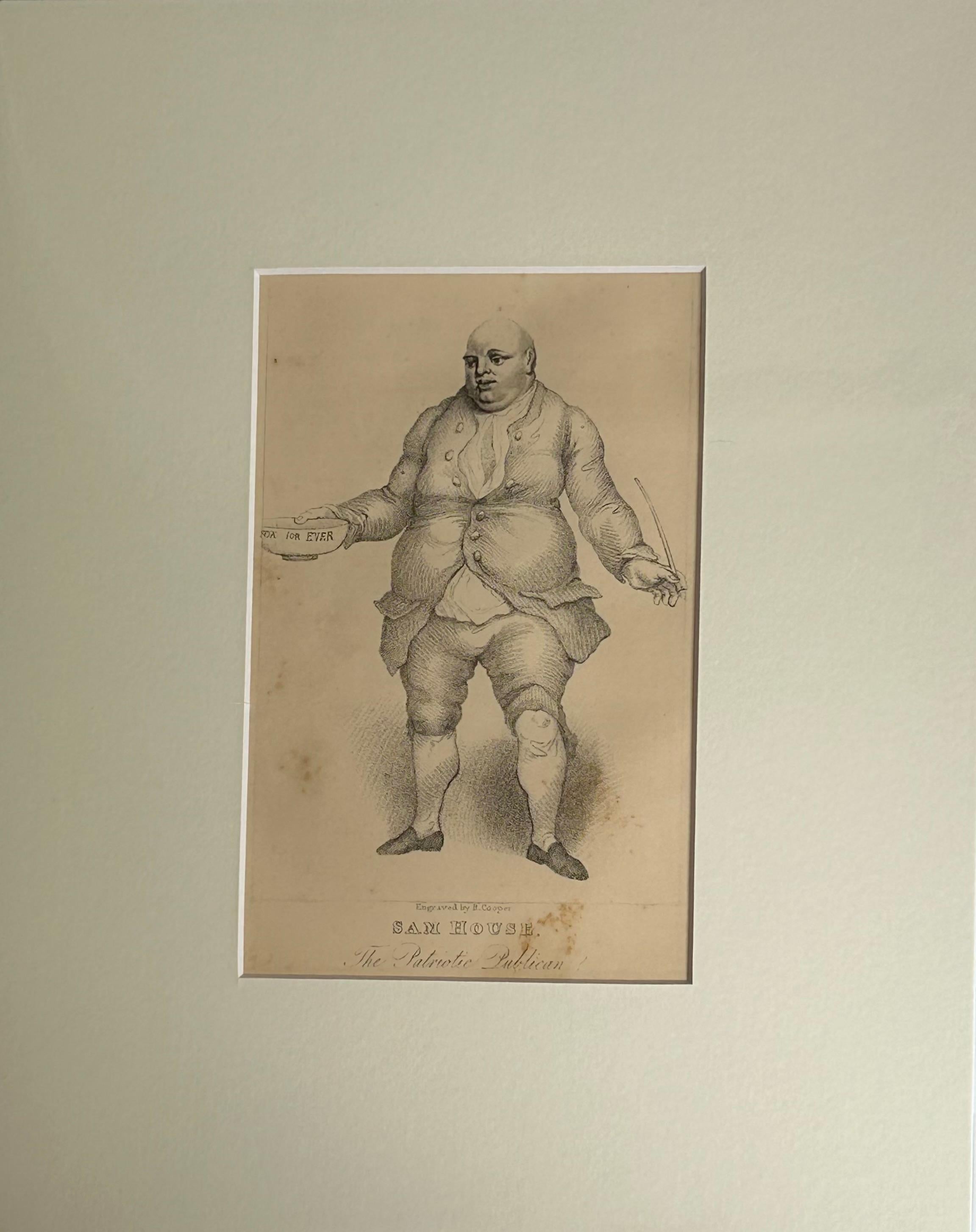 Sam House - The Patriotic Publican - Print by Unknown