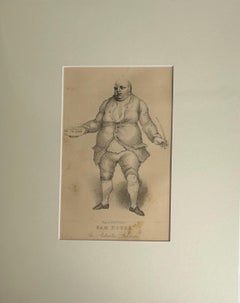 Sam House - The Patriotic Publican Engraving, 19th Century, Unframed