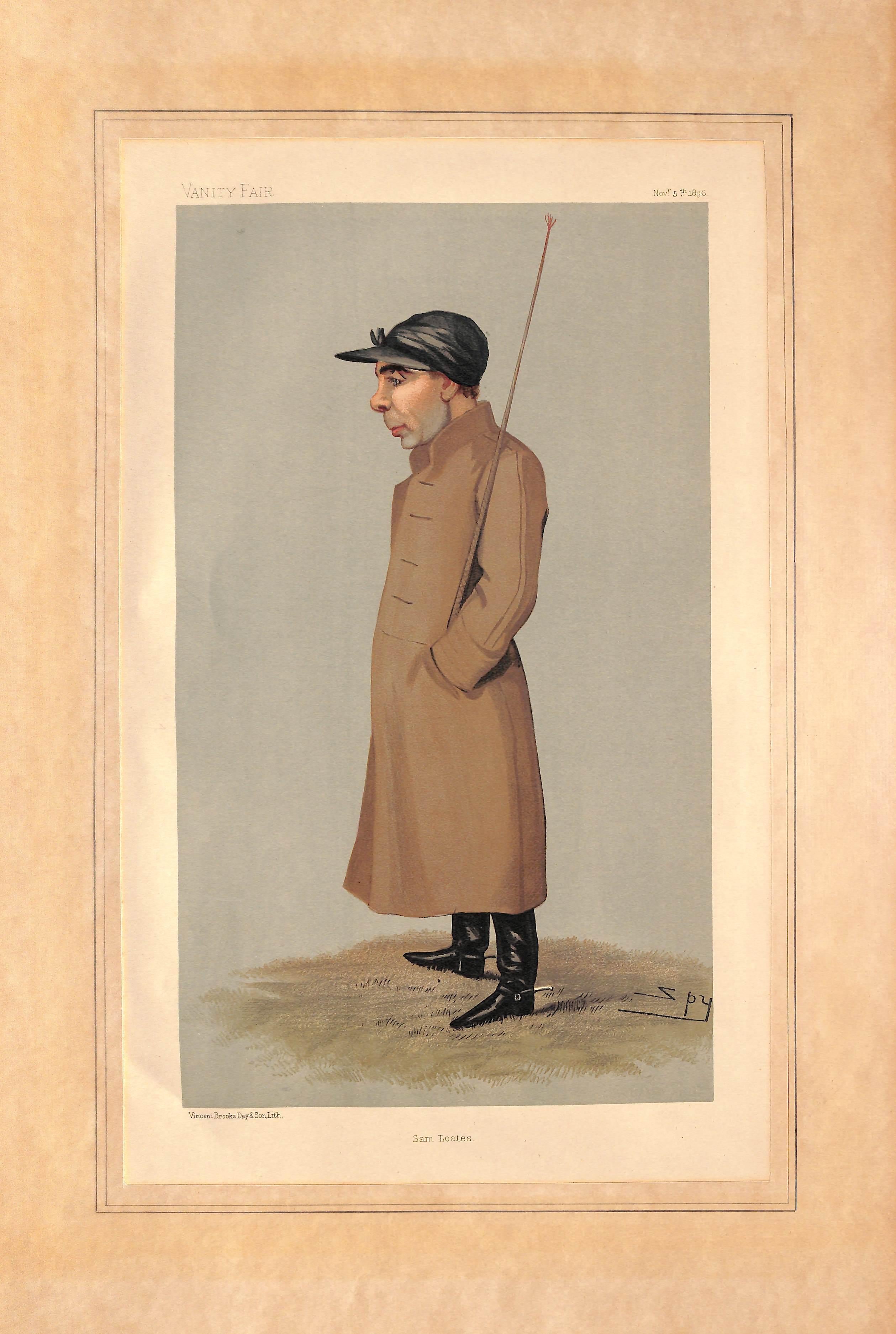 Unknown Figurative Print - Sam Loates Spy Vanity Fair Nov 5th 1896