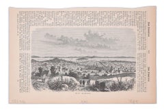 Antique San Francisco  - Original Lithograph - 1885