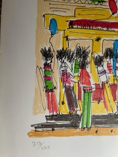 SAN FRANCISO MUNICIPAL RAILROAD entitled "Tarantino's"  by Susan Pear Meisel