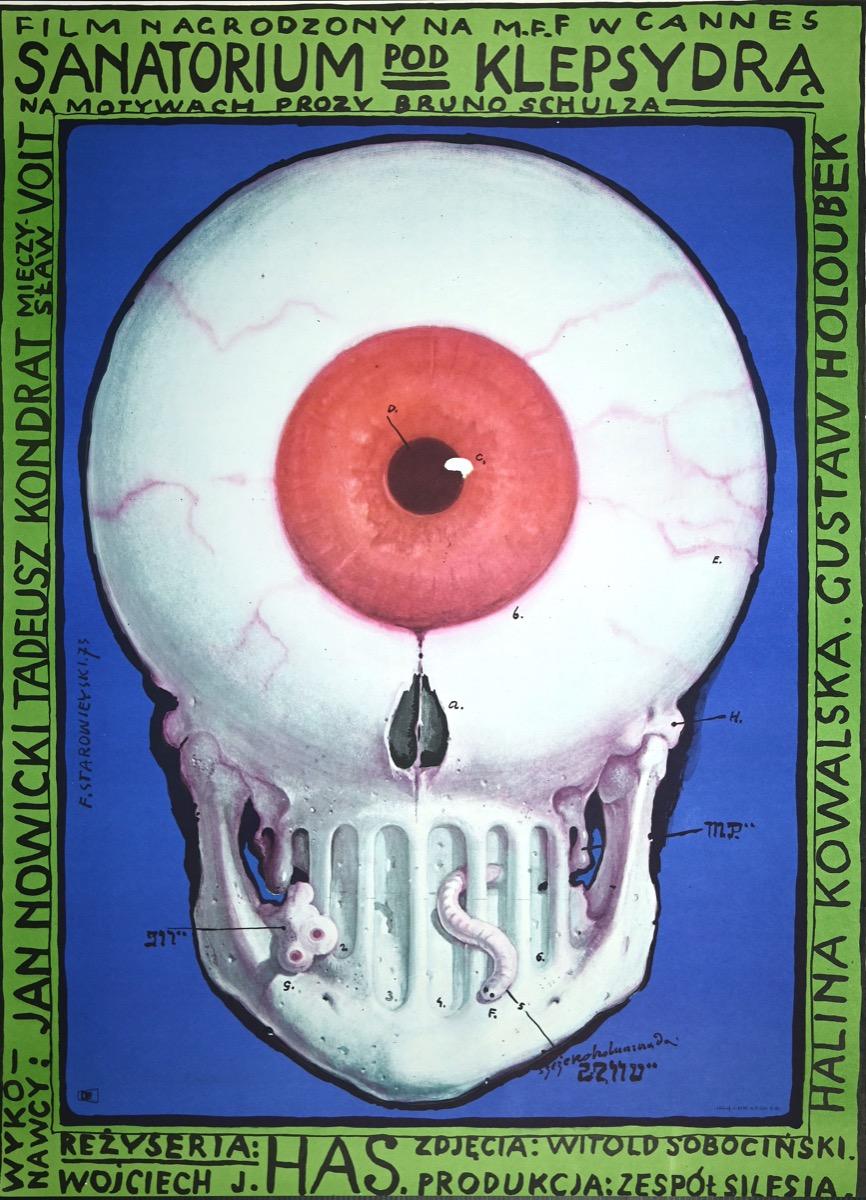 Sanatorium Pod Klepsydra - Vintage Offset Poster - 1975