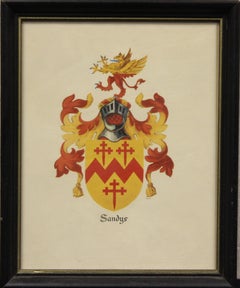 Vintage "Sandys Armorial Coat-Of-Arms"