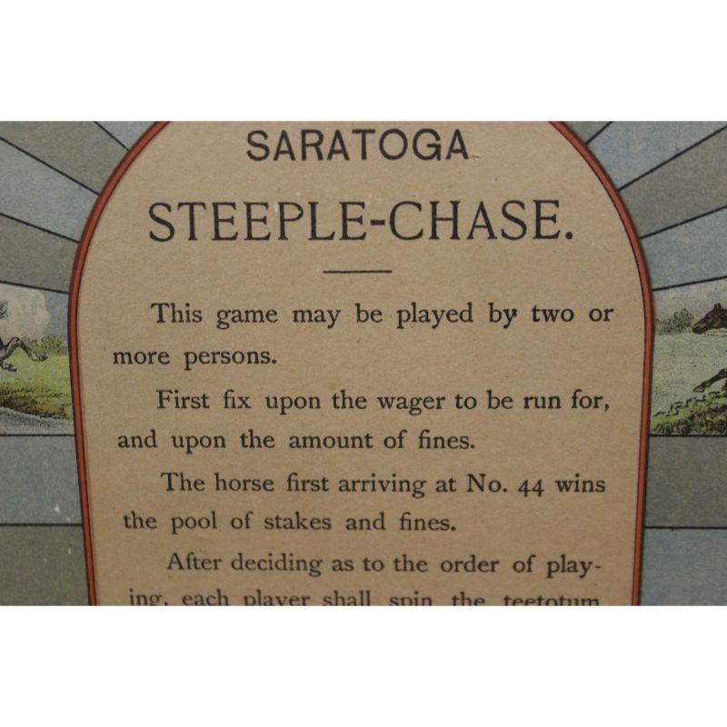 Tableau Steeple-Chase de Saratoga des années 1920 en vente 2